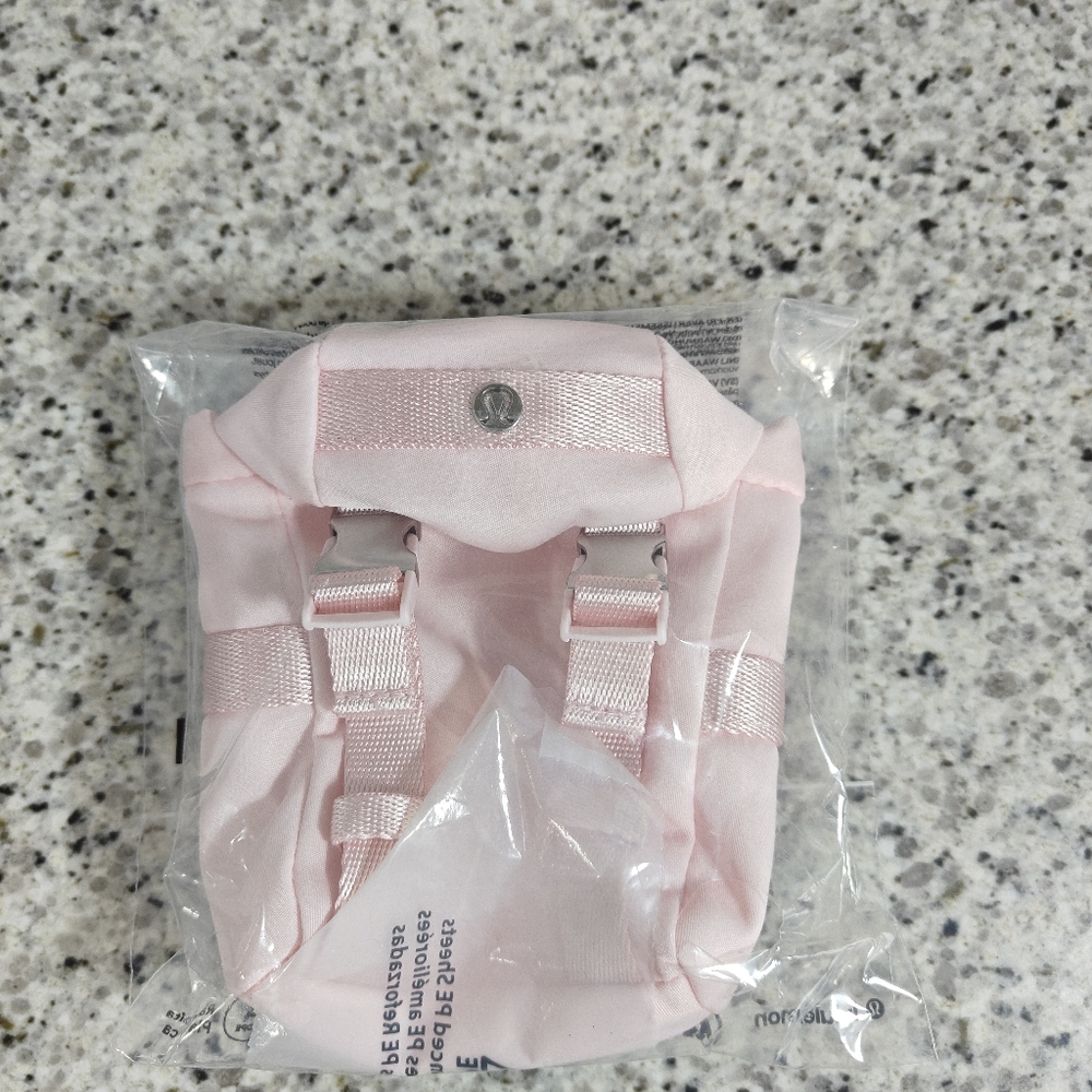 Lululemon Wunderlust Nano Backpack (Pink Pearl/Silver )